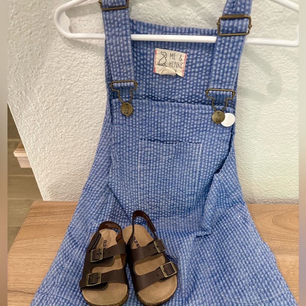 Summer Set, Overalls and Sandals